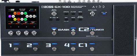 boss gx-100 effects list